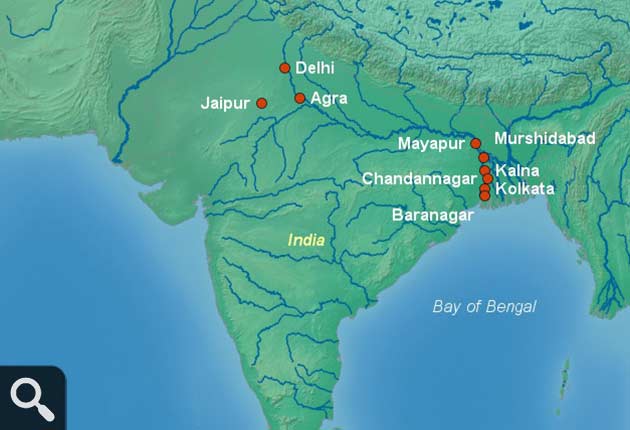 Ganges River Map