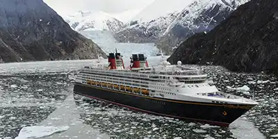 Disney ship in Alaska