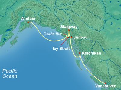 Alaska: North & Southbound Itinerary