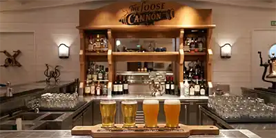 Drinks at Loose Cannon