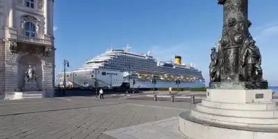 Costa ship docked
