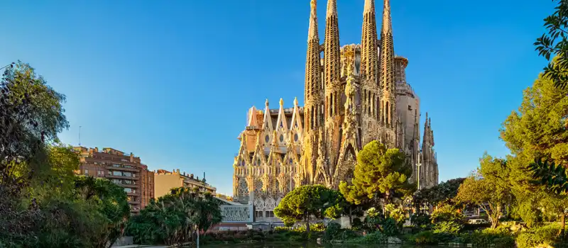 Sagrada Familia in Barcelona, Spain