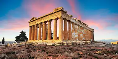 Acropilis in Athens, Greece