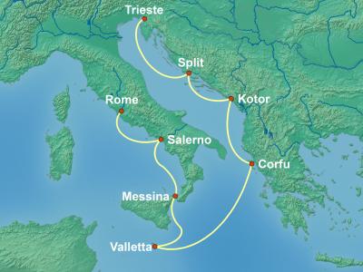 East Mediterranean Itinerary